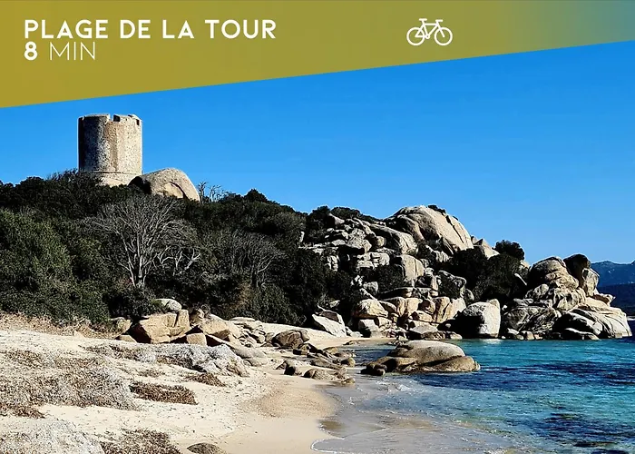 U Paradisu - Magnifique T4, Les Pieds Dans L'eau Daire Pianottoli-Caldarello (Corsica)